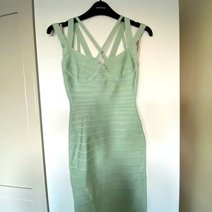 Herve Leger XS bandage bodycon dress XS